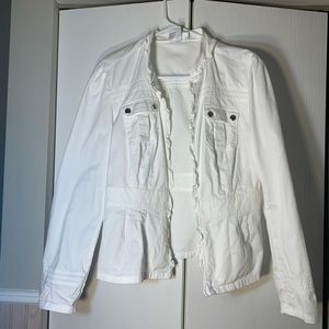 Dress Barn white jacket